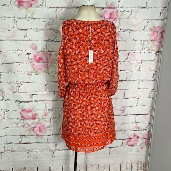 Max Studio nwt cold shoulder bohemian print sundress - Picture 6 of 11